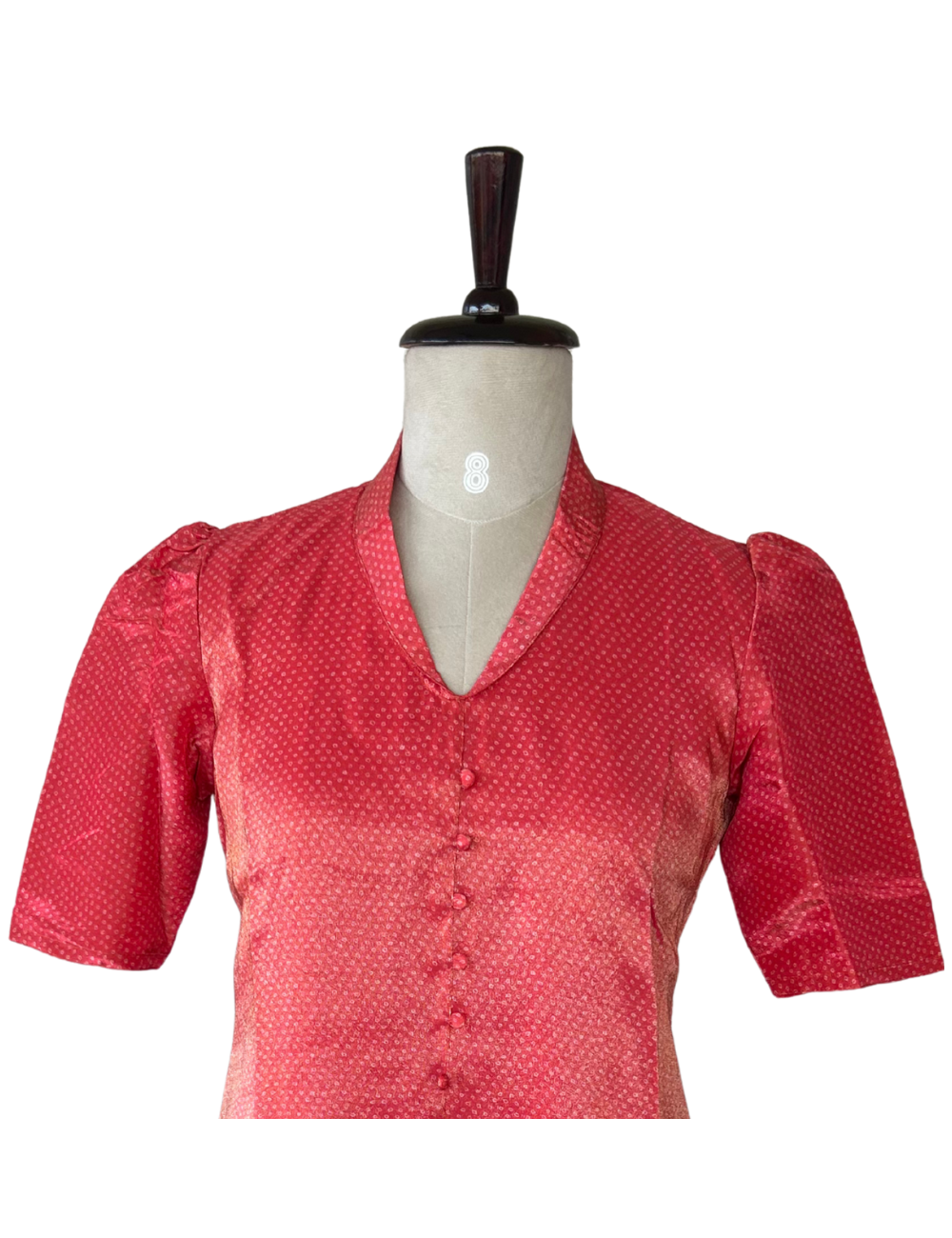 Premium Pink Bandhani Viscose Gold Tissue Kurta