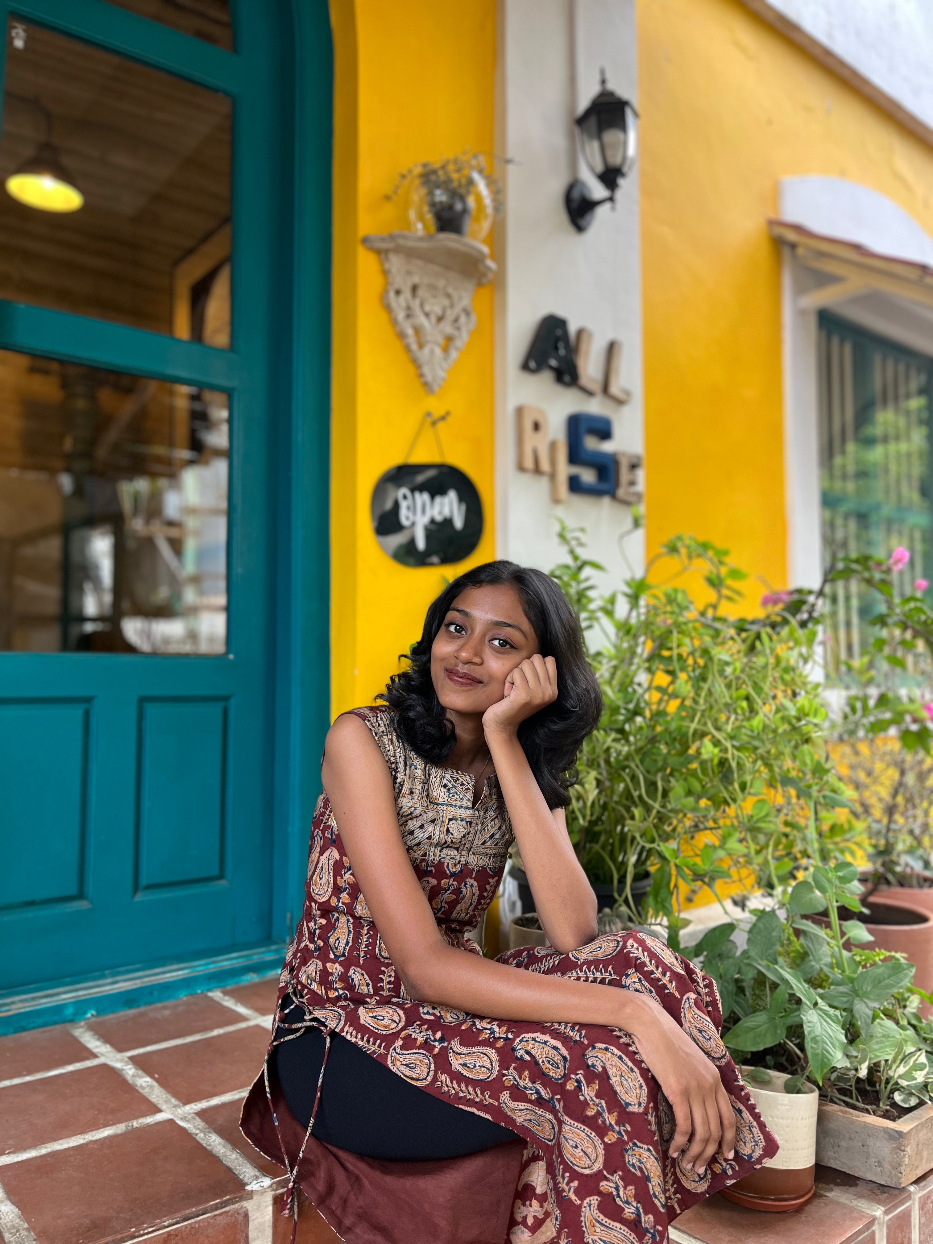 Handloom Diaries - Fusion Kalamkari Kurta